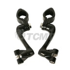 1 1/4" Engine Guard Male Mount Foot Pegs for Harley Dyna