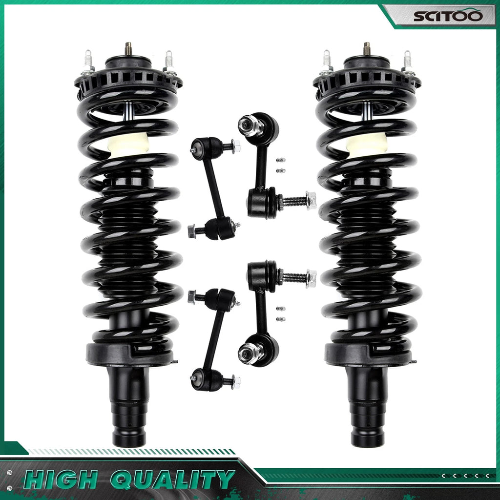 Front Struts Sway Bars Kit for Chevrolet Trailblazer EXT GMC Envoy XL (2002–2003)