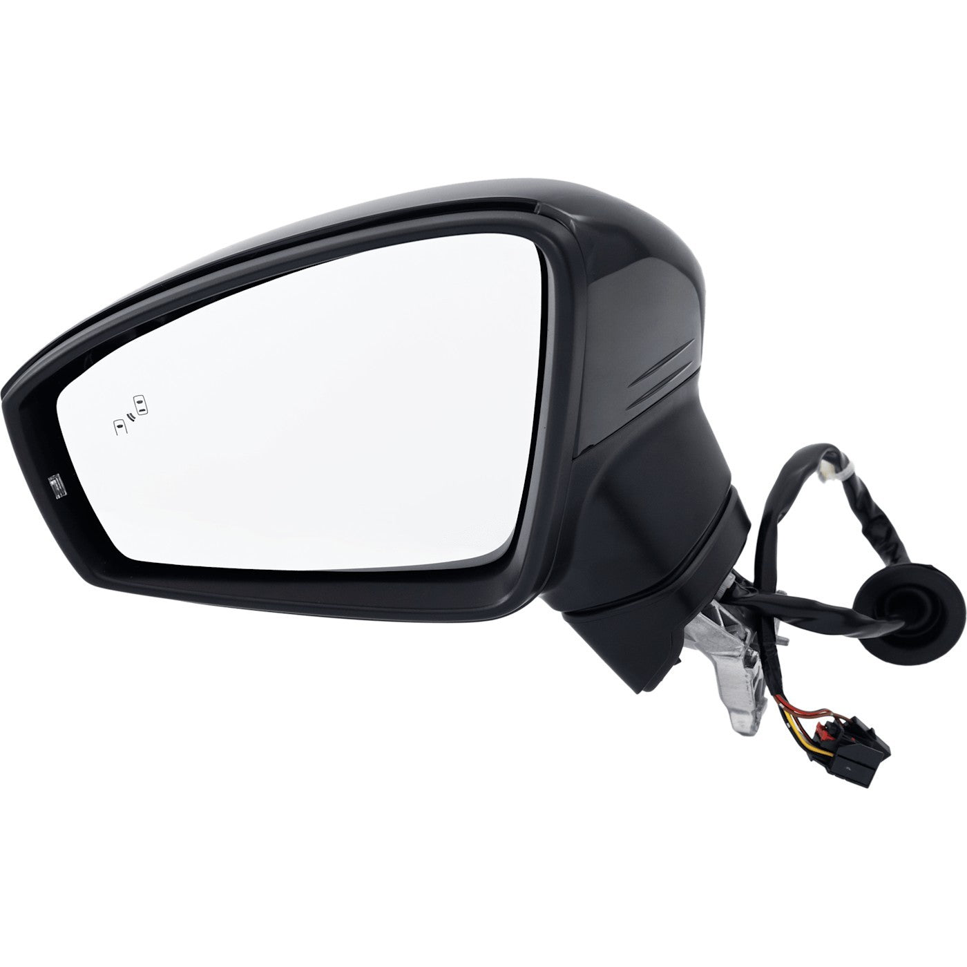 Set of 2 Heated Mirrors for VW Tiguan