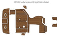 EVA Pad Foam Teak Deck Flooring for Sea Ray 290 Sundancer (1998)