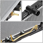Aluminum Core Replacement Radiator for Mazda Protege (1995–1998) DPI 1704