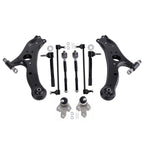 Front Control Arms + Tie Rods + Sway Bar Link for Toyota Sienna (2011–2020)