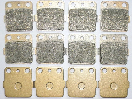 12 Brake Pads for Honda TRX 250 300 400 X EX (1999–2005)