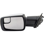 Left Mirror for Ram 1500 (2019–2022) Power Heated Fold Blind Spot Chrome