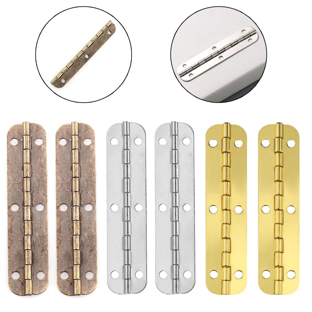 6X Ellipse Cabinet Door Hinges for Jewelry Chest Wine Box