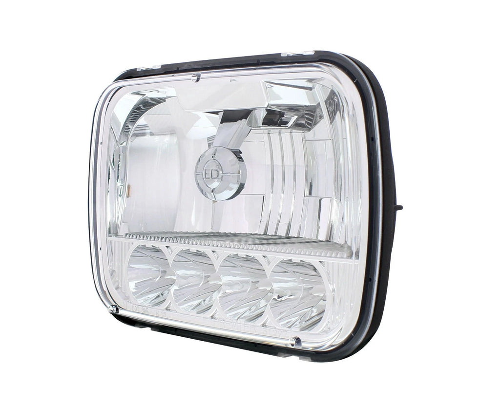 5 x 7 LED Headlight Bulb High Low for Jeep Wrangler JK (2007–2018)