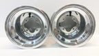 2X DWT Polished A5 Rolled Lip ATV Rear Wheels for Honda TRX 250R 450R (10")
