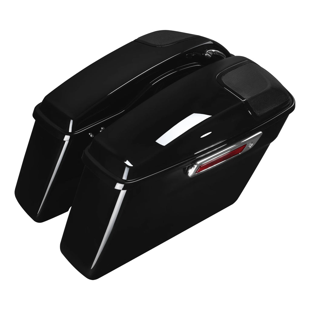 Hard Saddlebags Speaker Lid Brackets for Harley Softail (1984–2017)