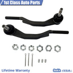 Front Outer Tie Rod Kit for Chevy Trailblazer GMC Envoy Isuzu Ascender (2003–2009)
