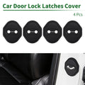 Set of 4 Door Lock Latches Covers for Toyota Land Cruiser 250 (2024–2025) Black