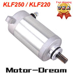 Starter for Kawasaki Bayou 220 250 ATV (1988–2011) 21163-1253 21163-1266