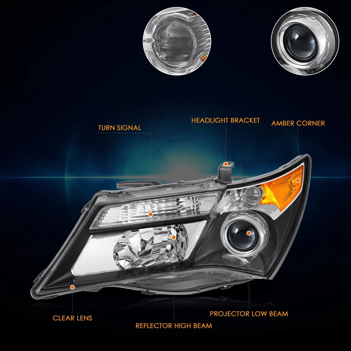 Fog Light Lamp Cover for BMW 320/328/335i/328d (2013–2015)