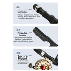 Fishing Reel Seat Tube Set A for Casting Variants