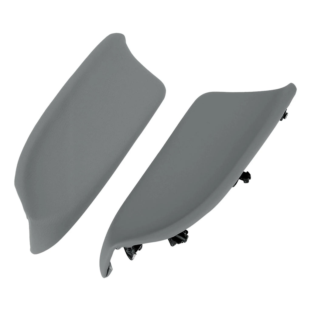 Pair Armrest Lid Pad Covers for Honda Accord (2008–2012) - Gray