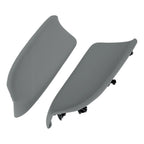 Pair Armrest Lid Pad Covers for Honda Accord (2008–2012) - Gray