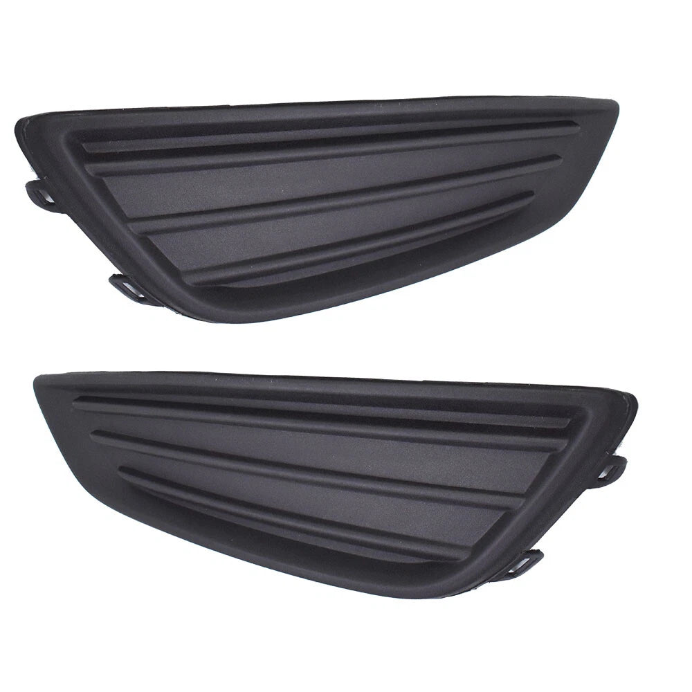 Fog Light Cover Bezel Trim for Ford Focus (2015-2018) Black Housing