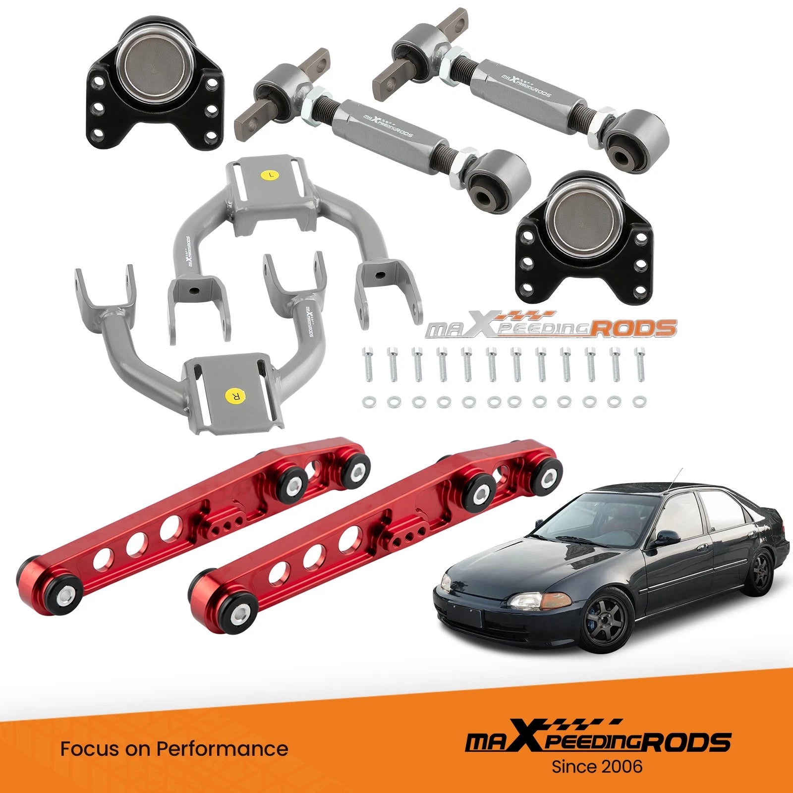 Coilovers & Control Arm Camber Kit for Acura Integra (1994-2001)