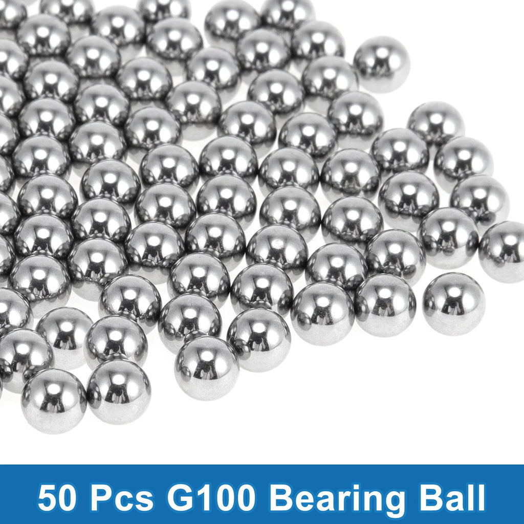 50 Pcs 8.0mm G100 Steel Ball Bearings for Various Applications
