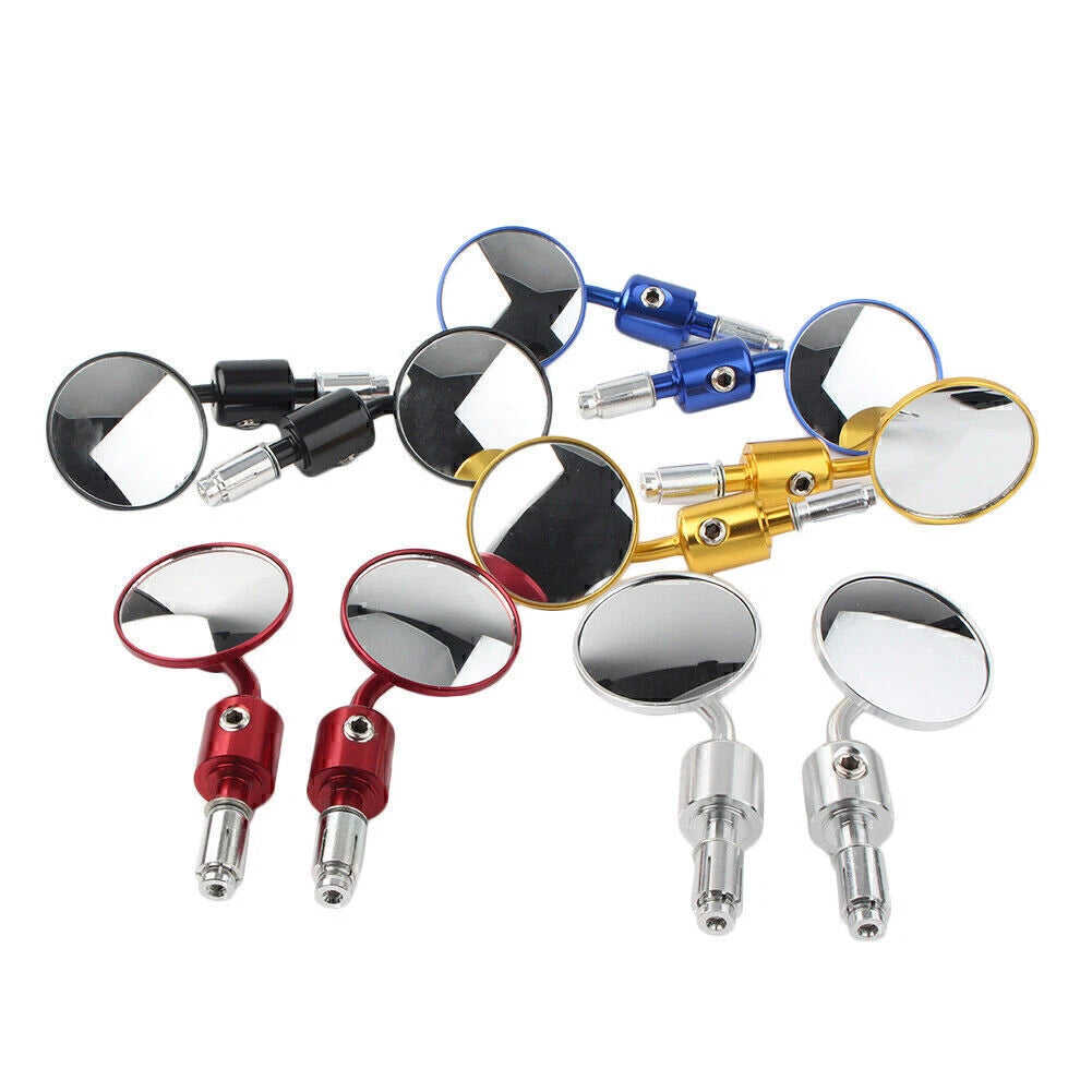 CNC Bar End Mirrors for Universal Motorbike (7/8" Handlebar)