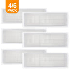Set of 4 Filter Replacement for Conga 13090 Spin Revol Vacuum Cleaner