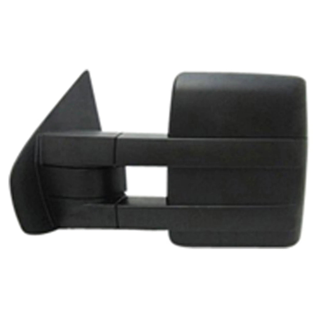 Replacement Textured Driver Side Manual Door Mirror w/o Puddle Light