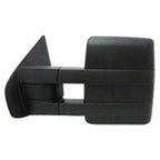 Replacement Textured Driver Side Manual Door Mirror w/o Puddle Light