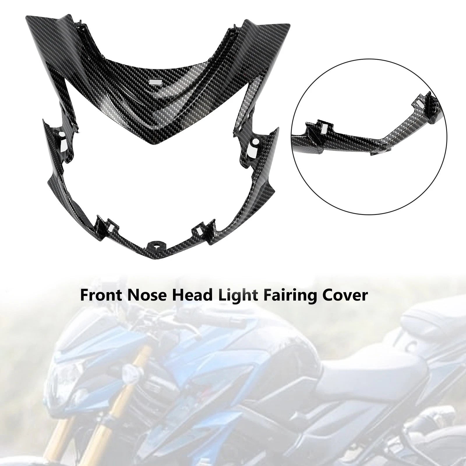Front Nose Headlight Fairing Cover for Suzuki GSX-S750 (2017–2021)