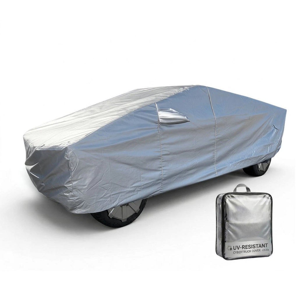 Custom Fit Cover for Tesla Cybertruck (2023–2023) Silver UV-Resistant
