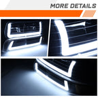 LED DRL Headlights for Chevy Silverado Suburban 1500-3500 (1999–2006)