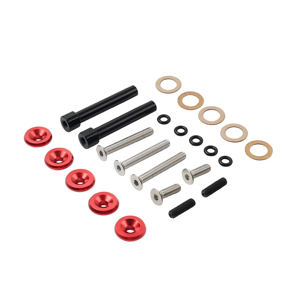 Engine Valve Cover Washer Seal Bolt for Honda Civic CR-X (1984–1991) Red