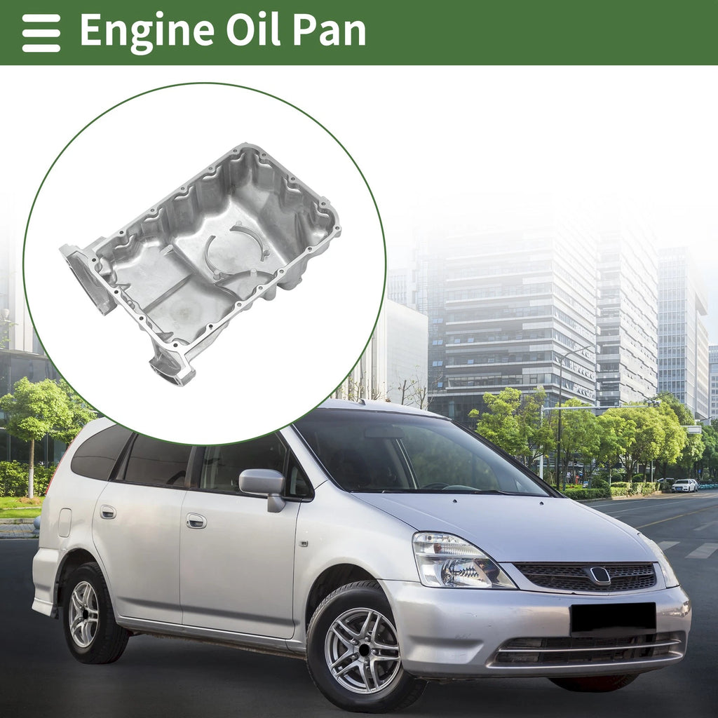1 Pcs Engine Oil Pan No.11200RDJA00 for Honda Odyssey (2007) Aluminum
