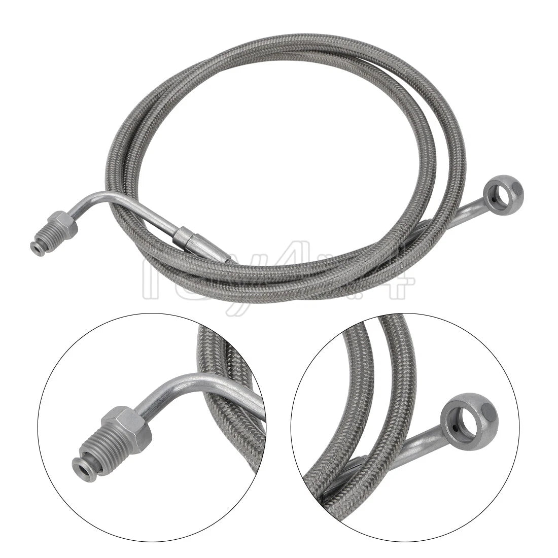 39" Left Rear Brake Line Hose 1912105 for Polaris Ranger 570 Crew (2014–2021)