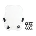 Adjustable Wind Screen Windshield for Universal Motorcycle (22MM 25MM 28MM)