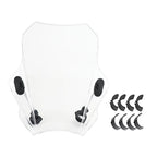 Adjustable Wind Screen Windshield for Universal Motorcycle (22MM 25MM 28MM)