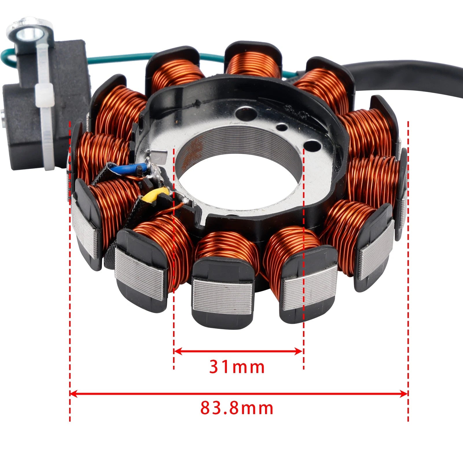 Stator Generator for Piaggio Vespa LX 50 Primavera 50 S 50 Sprint 50 (2009–2017)