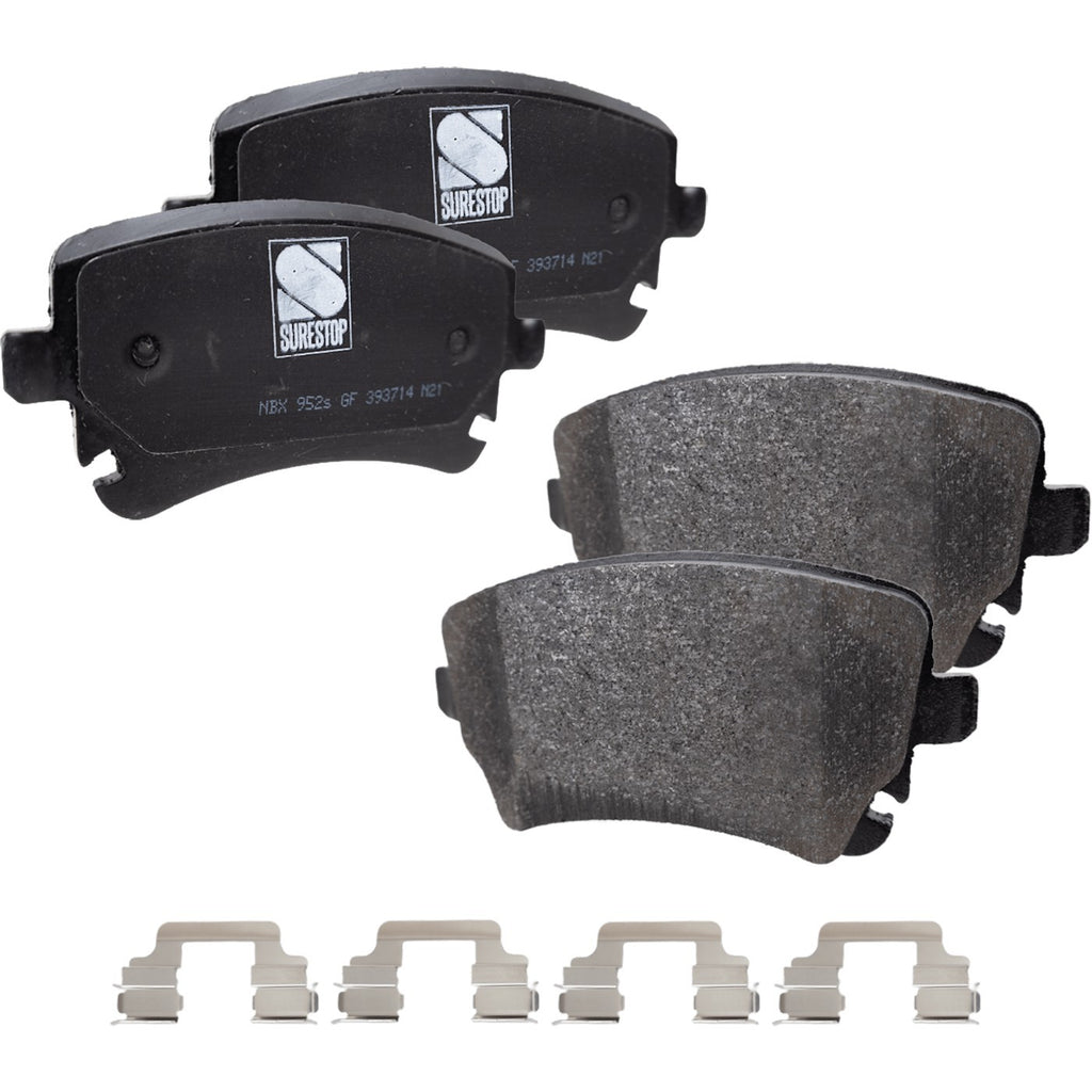 Brake Disc Rotors and Pads Kit for Volkswagen Phaeton (2004–2006)