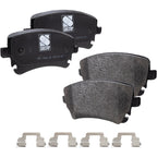 Brake Disc Rotors and Pads Kit for Volkswagen Phaeton (2004–2006)