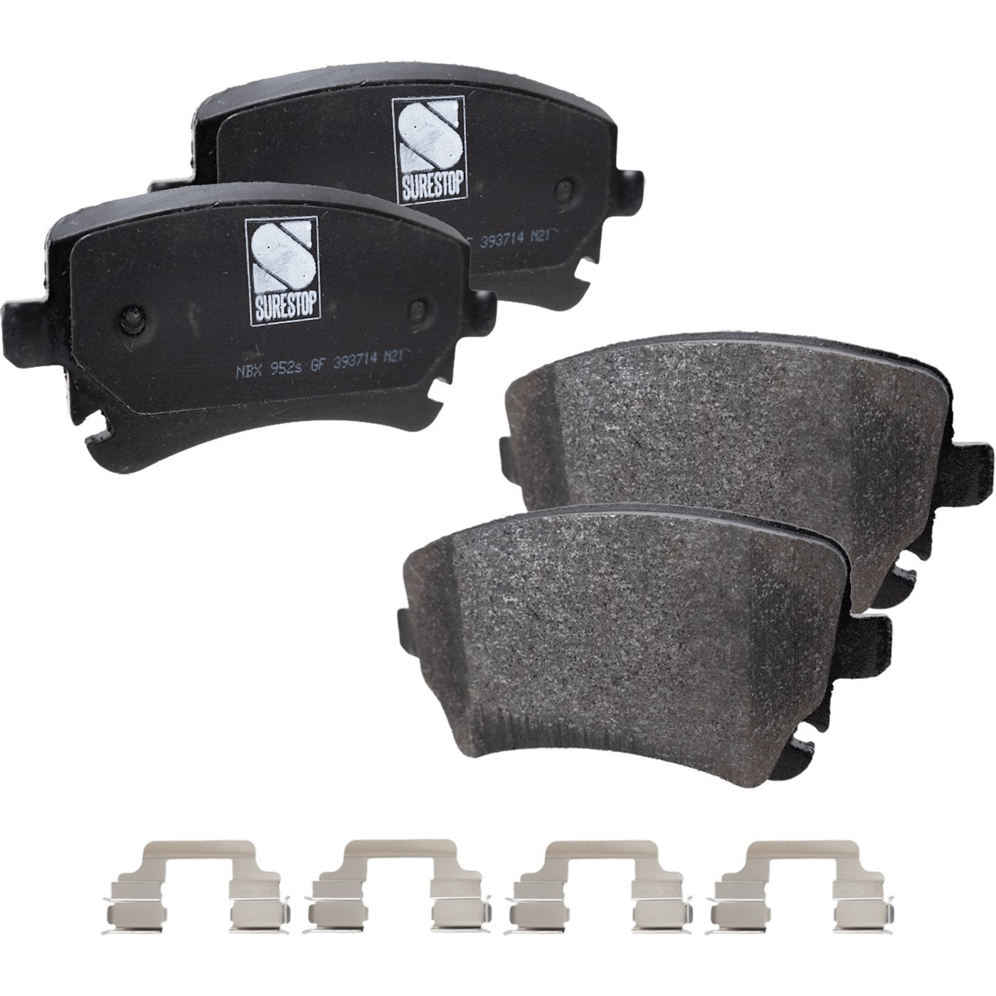 Brake Disc Rotors and Pads Kit for Volkswagen Phaeton (2004–2006)