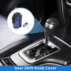 Gear Shift Knob Cover for Volkswagen Taos (2022–2023) Blue Carbon Fiber