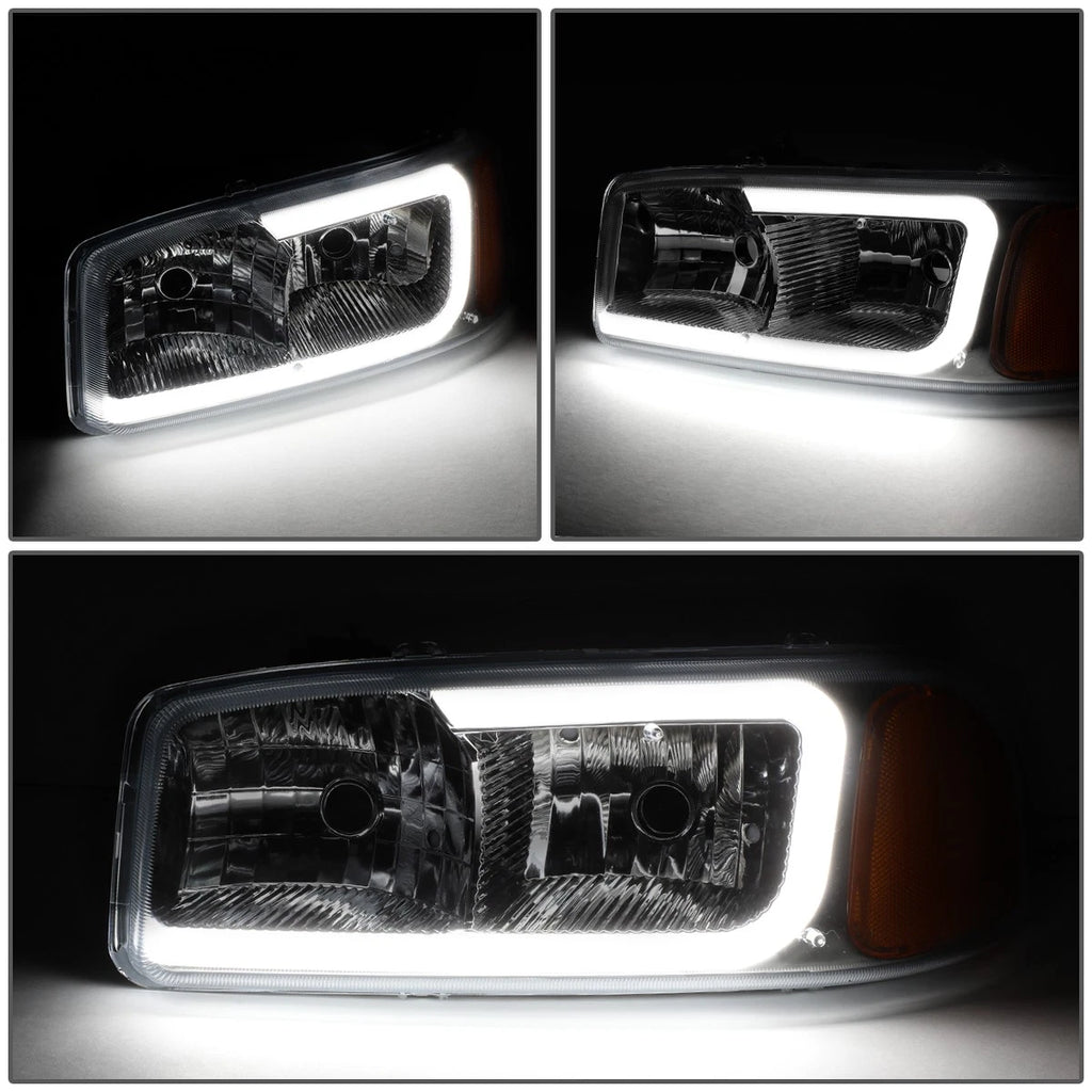 LED Bar Headlight Bumper Lamps for Sierra Yukon (1999–2007)