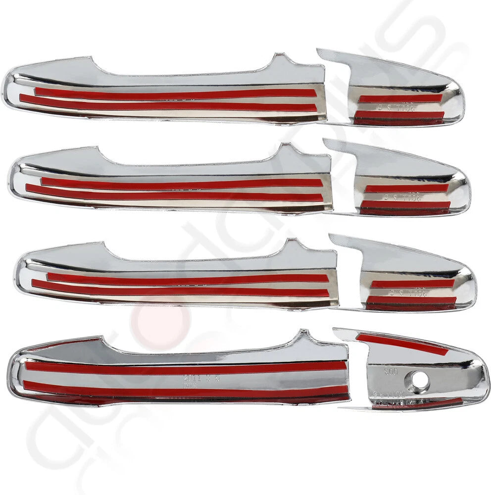 Set of 4 Chrome Door Handle Covers for Honda Civic Sedan (2006–2011)
