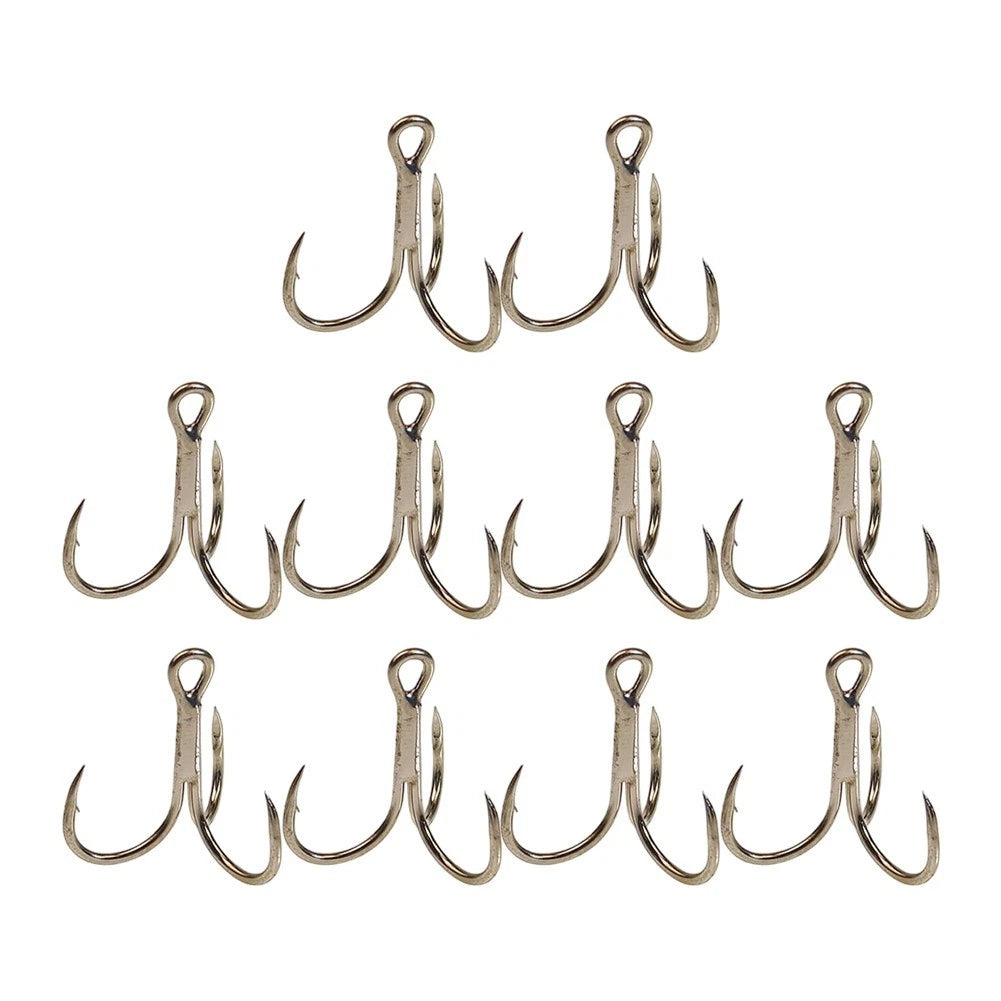 Treble Fishing Hooks for Crankbait (High Carbon Steel)