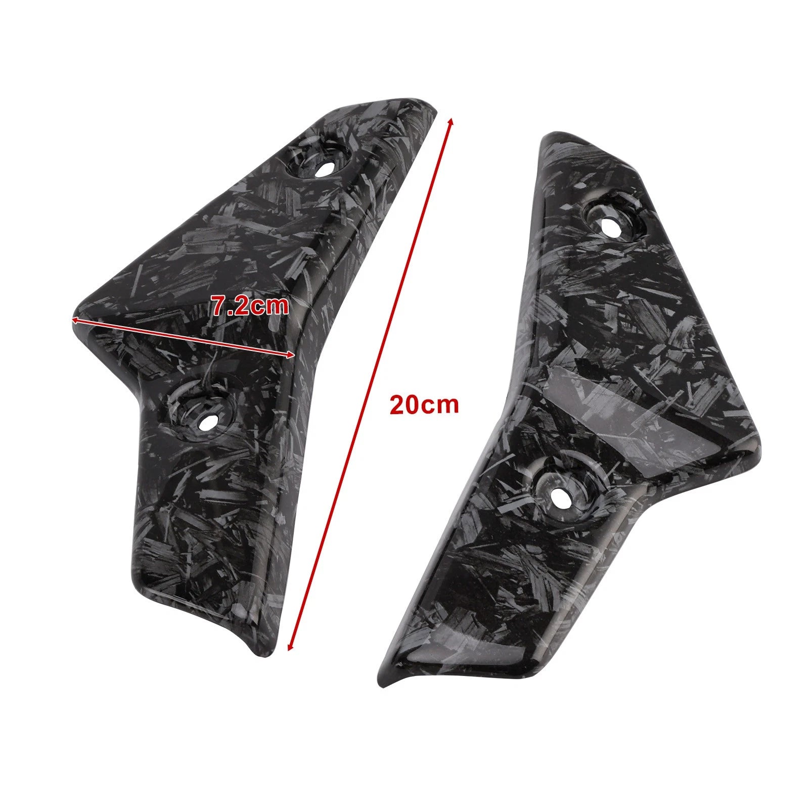 Radiator Side Cover Fairing Panels for Street Triple 765 R/RS (2020–2022)