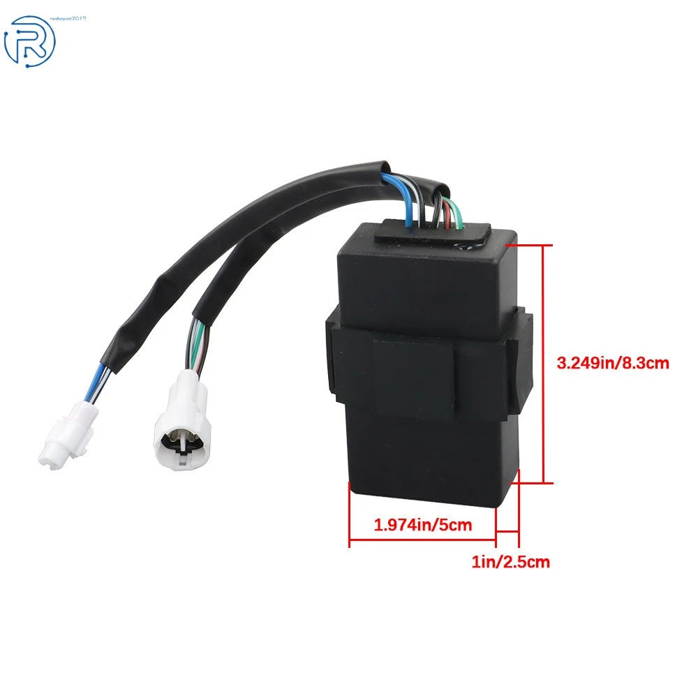 CDI Ignition Coil Starter Solenoid Spark Plug for Kawasaki Bayou KLF300 (1989–2004)