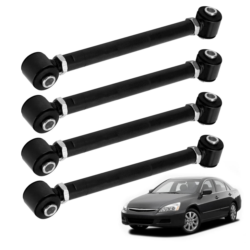 Coilover Strut Lowering Kit + Rear Camber Control Arms for Honda Accord (2003-2007)