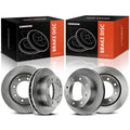 Set of 2 Front & Rear Disc Brake Rotors for Ford F-250 F-350 (1999–2023)