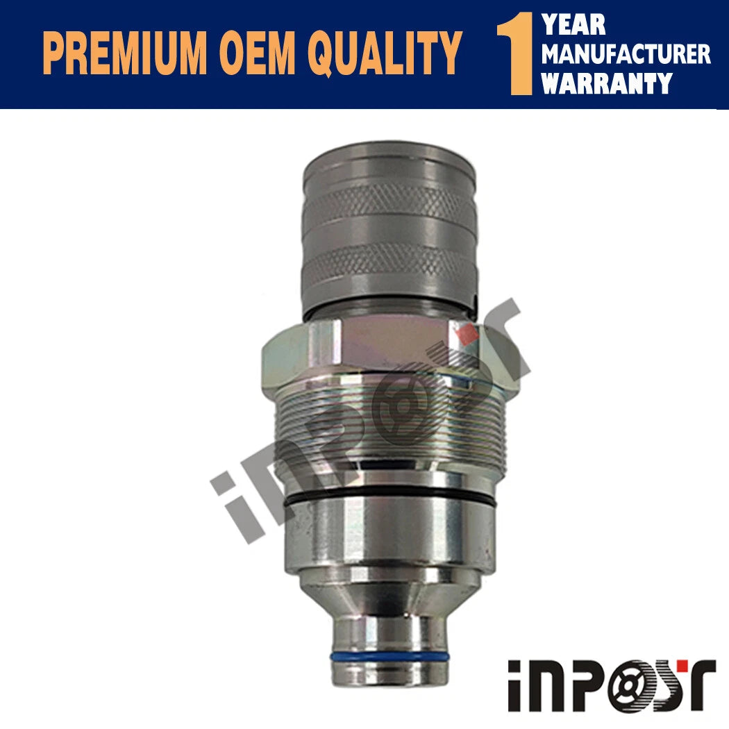 Female Flat Face Hydraulic Coupler Replacement Cartridge for Bobcat T140 (2000–2023)