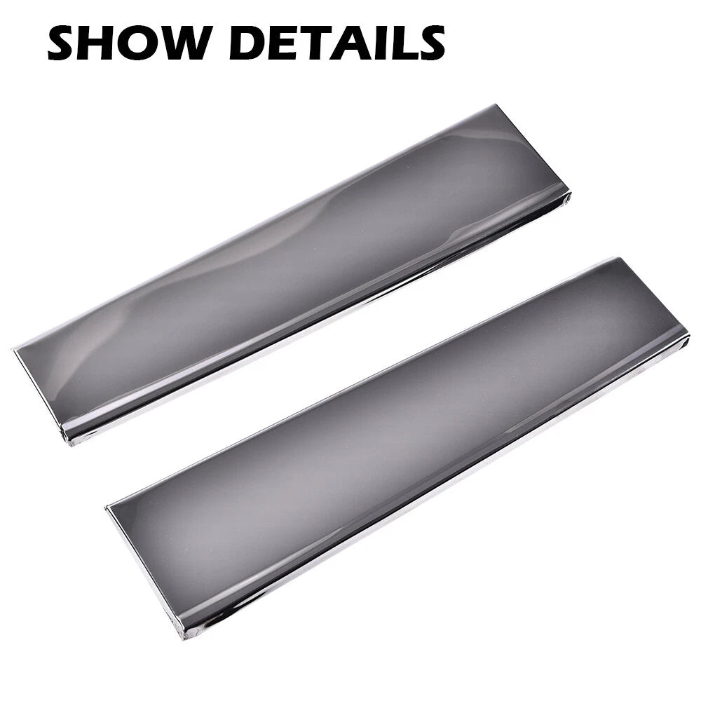 Set of 2 Front Lower Fender Chrome Molding Trim for Cutlass Supreme