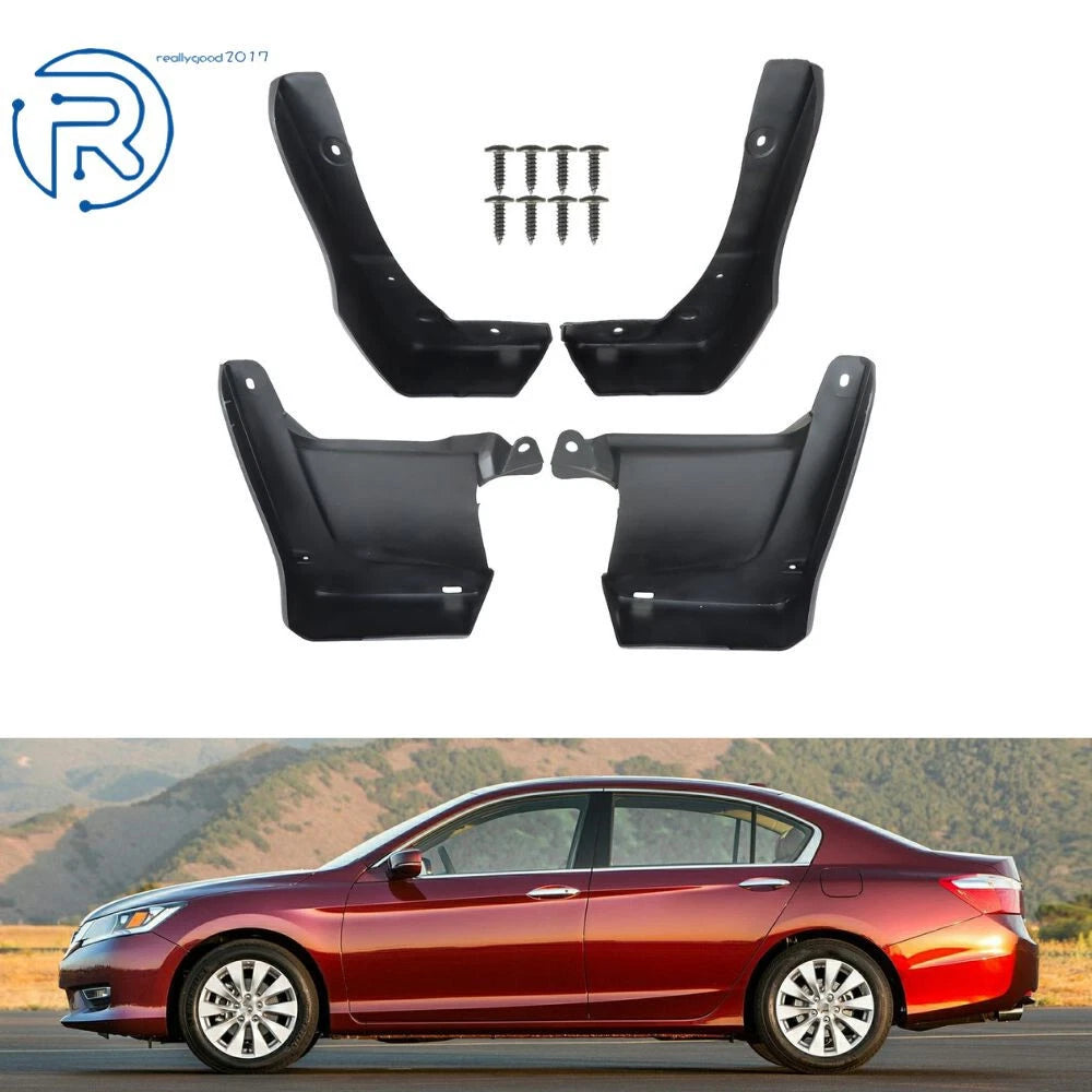 Set of 4 Mud Flaps Guards for Honda Accord (2013–2015)