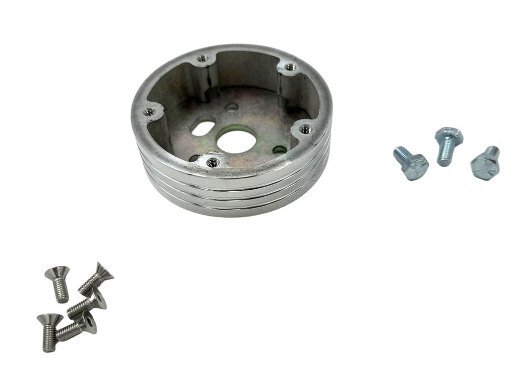 Billet Steering Wheel Hub Adapter 3 Hole to 5 Hole for Universal Fit (Any Year)